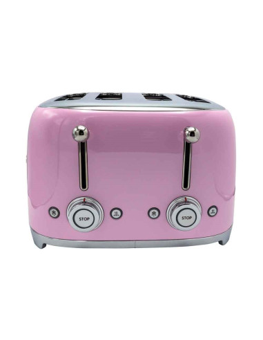 Smeg Tsf03Pkeu Toster 6 4 Kaw. 2000 W Różowy