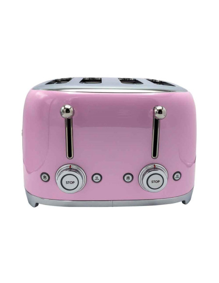 Smeg Tsf03Pkeu Toster 6 4 Kaw. 2000 W Różowy