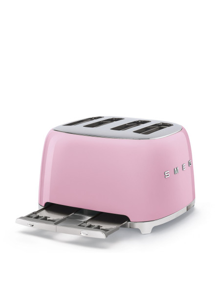Smeg Tsf03Pkeu Toster 6 4 Kaw. 2000 W Różowy