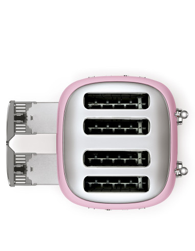 Smeg Tsf03Pkeu Toster 6 4 Kaw. 2000 W Różowy