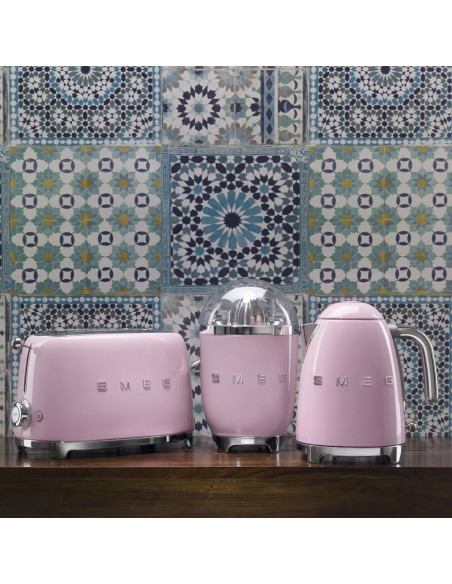 Smeg Tsf03Pkeu Toster 6 4 Kaw. 2000 W Różowy