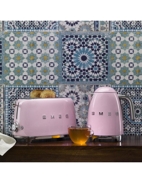 Smeg Tsf03Pkeu Toster 6 4 Kaw. 2000 W Różowy