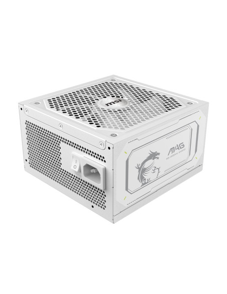 Msi Mag A1000Gl Pcie5 White Moduł Zasilaczy 1000 W 24-Pin Atx Atx Biały