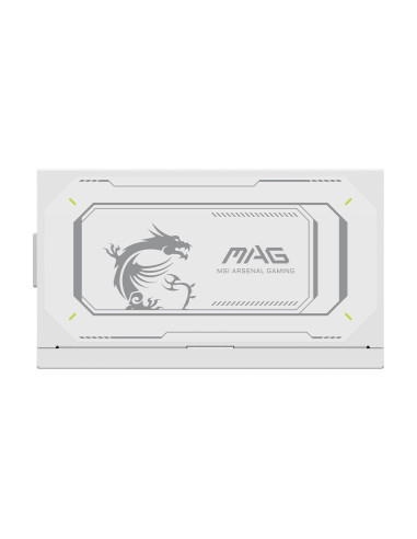 Msi Mag A1000Gl Pcie5 White Moduł Zasilaczy 1000 W 24-Pin Atx Atx Biały