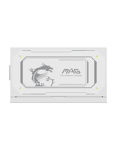 Msi Mag A1000Gl Pcie5 White Moduł Zasilaczy 1000 W 24-Pin Atx Atx Biały