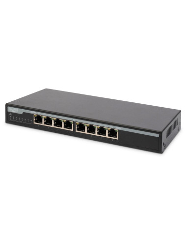 Digitus Przełącznik 8-Portowy Gigabit Desktop Poe 10/100/1000 Mbps
