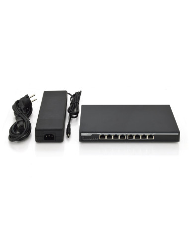 Digitus Przełącznik 8-Portowy Gigabit Desktop Poe 10/100/1000 Mbps