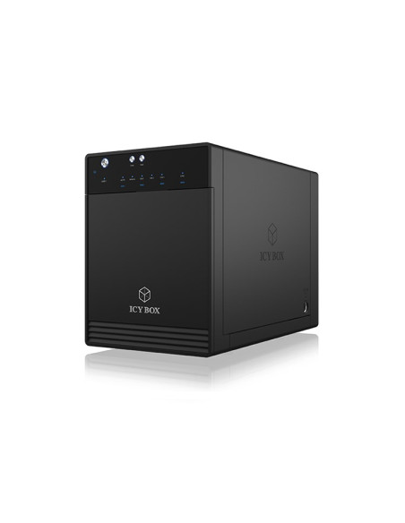 Icy Box Ib-3740-C31 Obudowa Hdd/Ssd Czarny 2.5/3.5"