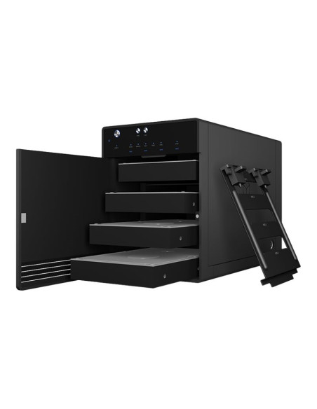 Icy Box Ib-3740-C31 Obudowa Hdd/Ssd Czarny 2.5/3.5"