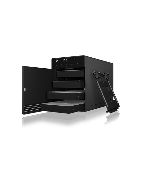 Icy Box Ib-3740-C31 Obudowa Hdd/Ssd Czarny 2.5/3.5"