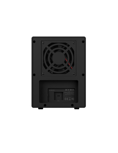 Icy Box Ib-3740-C31 Obudowa Hdd/Ssd Czarny 2.5/3.5"