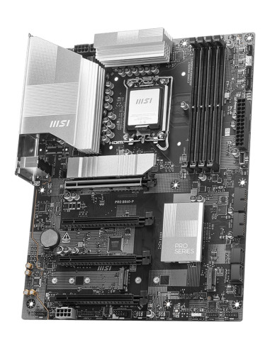 Msi Pro B860-P Płyta Główna Intel B860 Lga 1851 (Socket V1) Atx