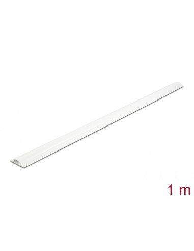 Delock Korytko Kablowe 30 X 8 Mm - Długość 1 M Białe