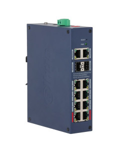 Zarządzalny Switch Przemysłowy Poe Chs4212-8Gt-110 8-Portowy Sfp Dahua