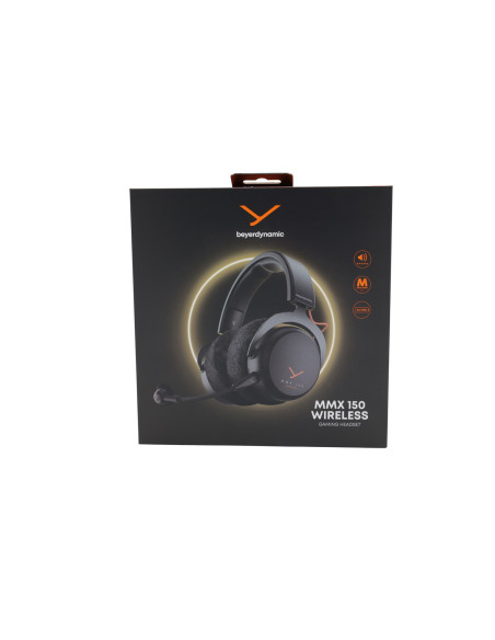 Beyerdynamic Mmx 150 Zestaw Słuchawkowy Przewodowy I Bezprzewodowy Opaska Na Głowę Gaming Usb Type-C Bluetooth Czarny
