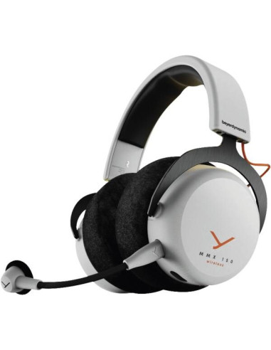 Beyerdynamic Mmx 150 Zestaw Słuchawkowy Przewodowy I Bezprzewodowy Opaska Na Głowę Gaming Usb Type-C Bluetooth Biały