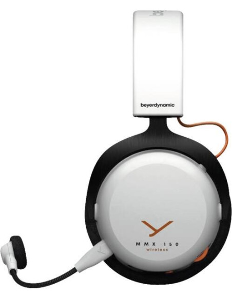 Beyerdynamic Mmx 150 Zestaw Słuchawkowy Przewodowy I Bezprzewodowy Opaska Na Głowę Gaming Usb Type-C Bluetooth Biały