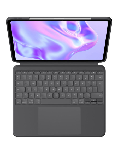 Etui Z Klawiaturą Logitech Combo Touch Qwerty Uk Międzynarodowy Smart Connector Szary