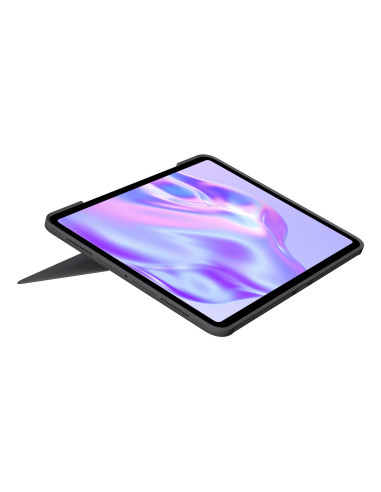 Etui Z Klawiaturą Logitech Combo Touch Qwerty Uk Międzynarodowy Smart Connector Szary