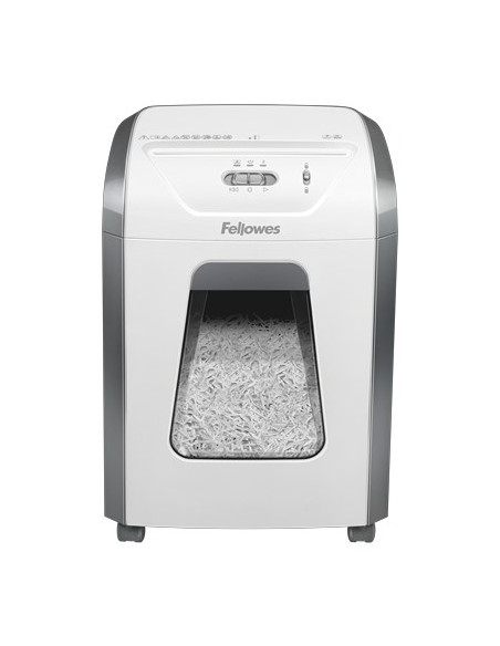 Fellowes 15C Niszczarka Rozdrabnianie Krzyżowe 22,4 Cm Biały