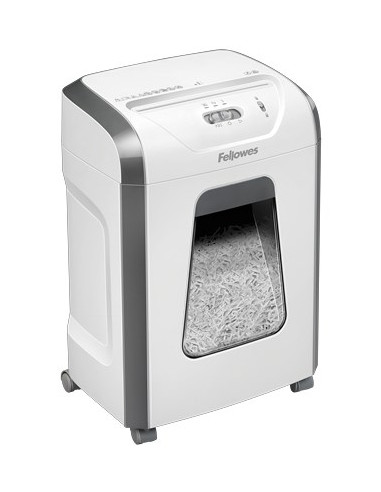 Fellowes 15C Niszczarka Rozdrabnianie Krzyżowe 22,4 Cm Biały