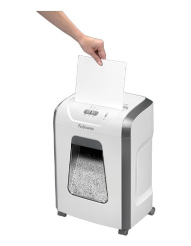 Fellowes 15C Niszczarka Rozdrabnianie Krzyżowe 22,4 Cm Biały