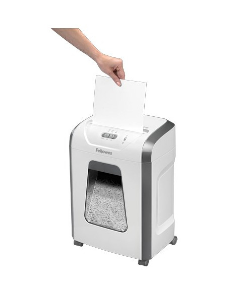 Fellowes 15C Niszczarka Rozdrabnianie Krzyżowe 22,4 Cm Biały