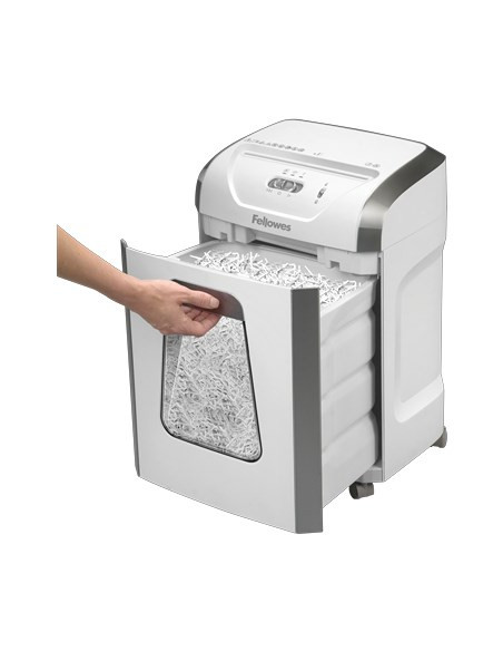 Fellowes 15C Niszczarka Rozdrabnianie Krzyżowe 22,4 Cm Biały