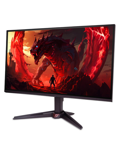 Acer Nitro Vg0 Vg240Y P6Bmipx Monitor Komputerowy 60,5 Cm (23.8") 1920 X 1080 Px Full Hd Lcd Czarny, Czerwony