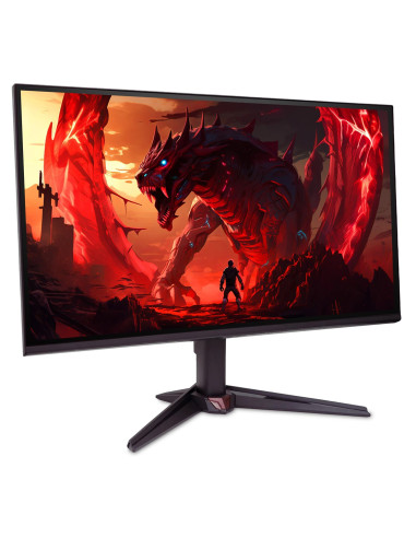 Acer Nitro Vg0 Vg240Y P6Bmipx Monitor Komputerowy 60,5 Cm (23.8") 1920 X 1080 Px Full Hd Lcd Czarny, Czerwony