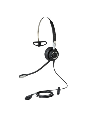 Jabra Biz 2400 Ii Zestaw Słuchawkowy Przewodowa Opaska Na Głowę, Nauszny, Opaska Na Szyję Biuro/Centrum Telefoniczne Czarny, Sre