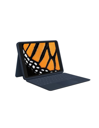 Logitech 920-010361 Klawiatura Do Urządzeń Mobilnych Qwertz Niemiecki Smart Connector Niebieski