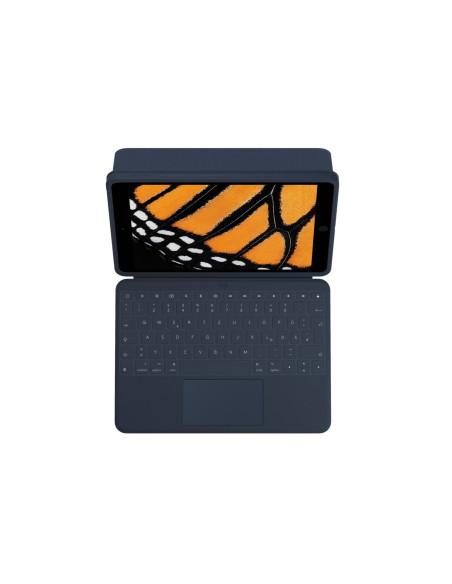 Logitech 920-010361 Klawiatura Do Urządzeń Mobilnych Qwertz Niemiecki Smart Connector Niebieski