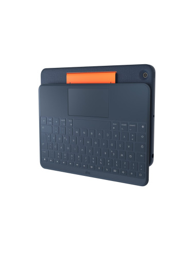 Logitech 920-010361 Klawiatura Do Urządzeń Mobilnych Qwertz Niemiecki Smart Connector Niebieski
