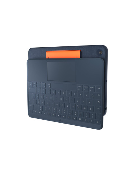 Logitech 920-010361 Klawiatura Do Urządzeń Mobilnych Qwertz Niemiecki Smart Connector Niebieski