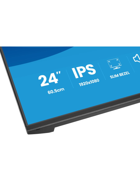 Iiyama Prolite X2491Hs-B1 Monitor Komputerowy 60,5 Cm (23.8") 1920 X 1080 Px Full Hd Lcd Czarny