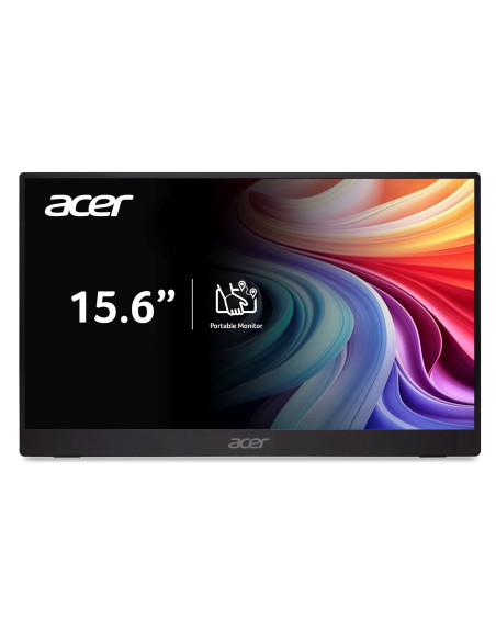 Acer Pm161Qb1Bmiuux Przenośny Monitor Czarny 39,6 Cm (15.6") 1920 X 1080 Px