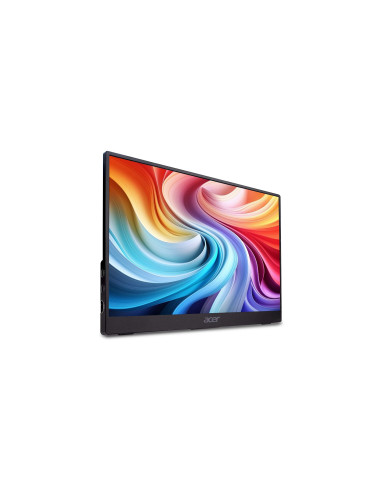 Acer Pm161Qb1Bmiuux Przenośny Monitor Czarny 39,6 Cm (15.6") 1920 X 1080 Px