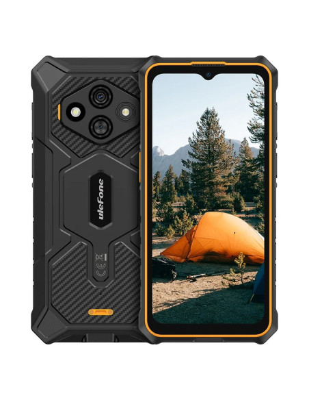Ulefone Rugking 3 Pro 16,7 Cm (6.56") Dual Sim Android 15 4G Usb Type-C 8 Gb 128 Gb 5700 Mah, Pomarańczowo-Czarny