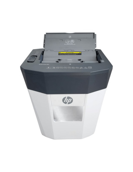 Niszczarka Hp Oneshred Auto 80Cc Hpn281780Ccof-05 Rozdrabnianie Krzyżowe 68Db 22Cm Biała