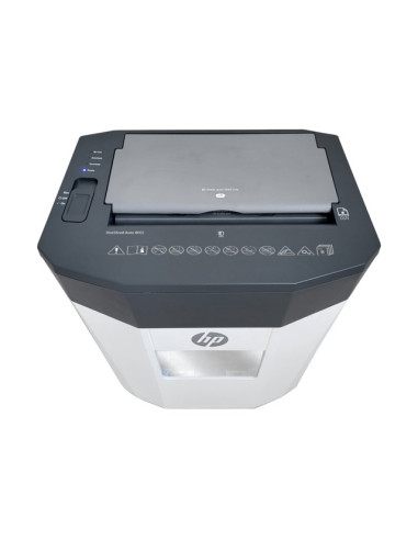 Niszczarka Hp Oneshred Auto 80Cc Hpn281780Ccof-05 Rozdrabnianie Krzyżowe 68Db 22Cm Biała