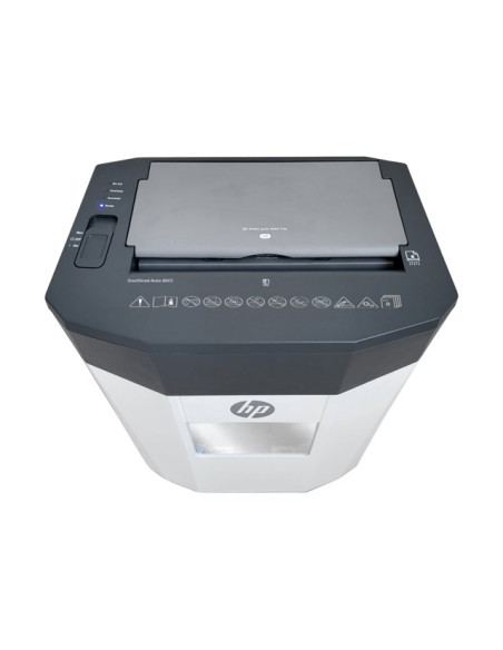 Niszczarka Hp Oneshred Auto 80Cc Hpn281780Ccof-05 Rozdrabnianie Krzyżowe 68Db 22Cm Biała