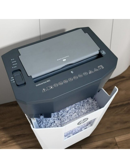 Niszczarka Hp Oneshred Auto 80Cc Hpn281780Ccof-05 Rozdrabnianie Krzyżowe 68Db 22Cm Biała