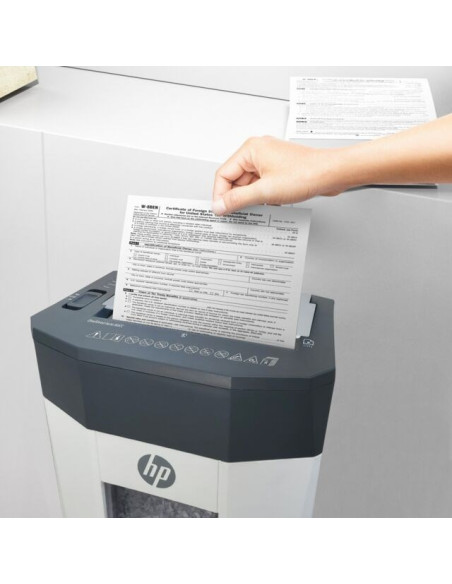 Niszczarka Hp Oneshred Auto 80Cc Hpn281780Ccof-05 Rozdrabnianie Krzyżowe 68Db 22Cm Biała