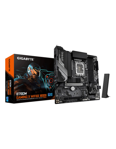 Gigabyte B760M Gaming X Wifi6E Gen5 Intel B760 Lga 1700 Micro Atx