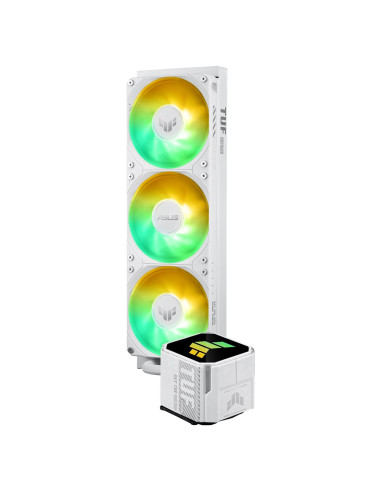 Asus Tuf Gaming Lc Iii 360 Argb White Edition Obudowa Komputera Chłodnica Cieczy All-In-One 12 Cm Biały