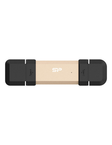 Silicon Power Ds72 Pamięć Usb 500 Gb Usb Type-A / Usb Type-C 3.2 Gen 2 (3.1 Gen 2) Złoto