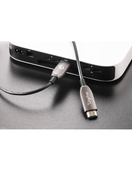 Digitus Hybrydowy Kabel Światłowodowy Hdmi Aoc, Uhd 8K, 80 M