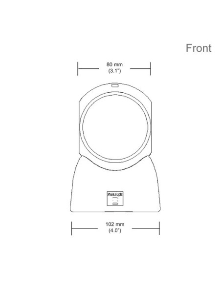 Honeywell Metrologic Ms7120 Orbit 1D Szary