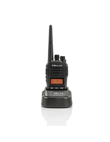 Midland G18 - Pmr446 Krótkofalówka 8 Kan. 446.00625 - 446.09375 Mhz Czarny